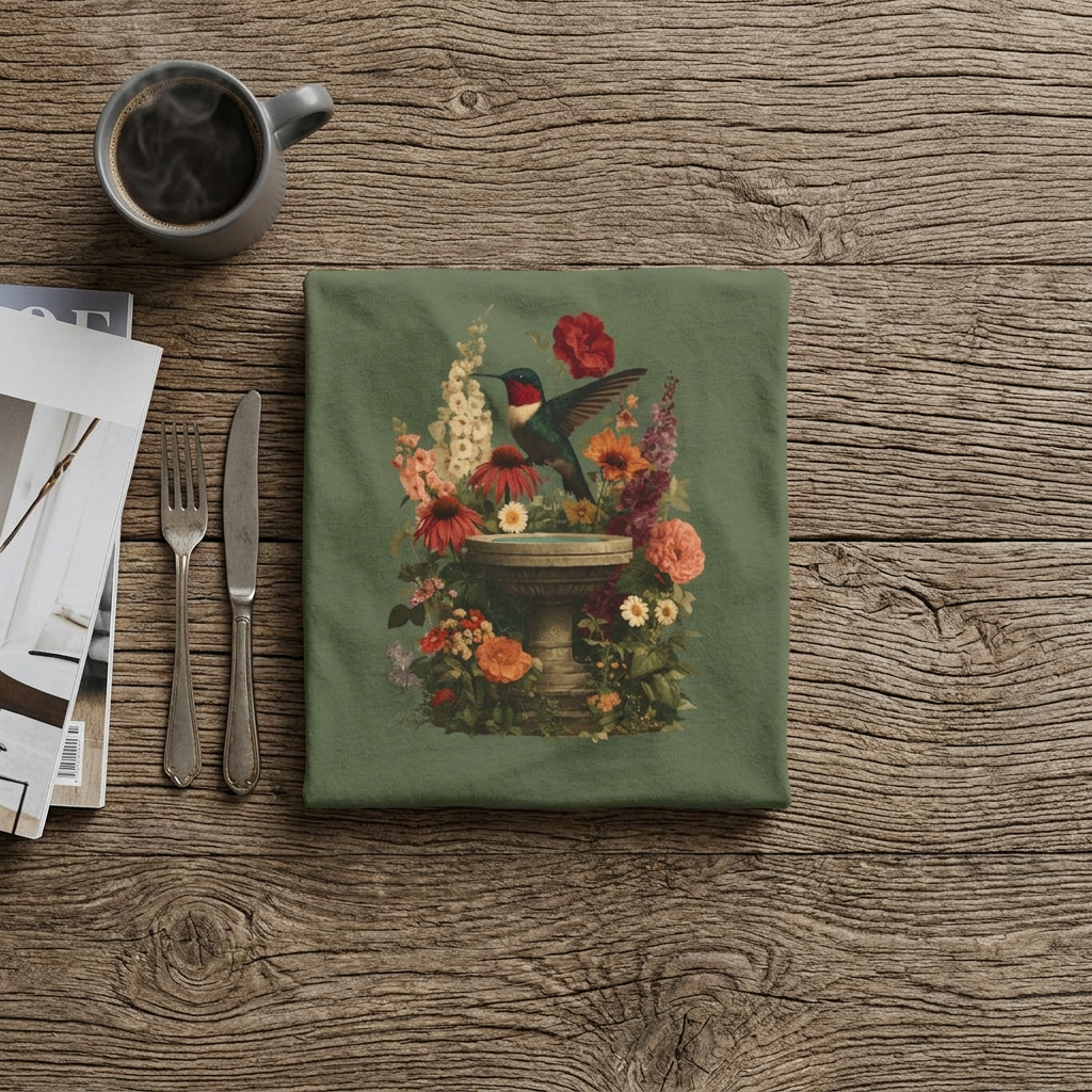 The Garden Hummingbird Tee
